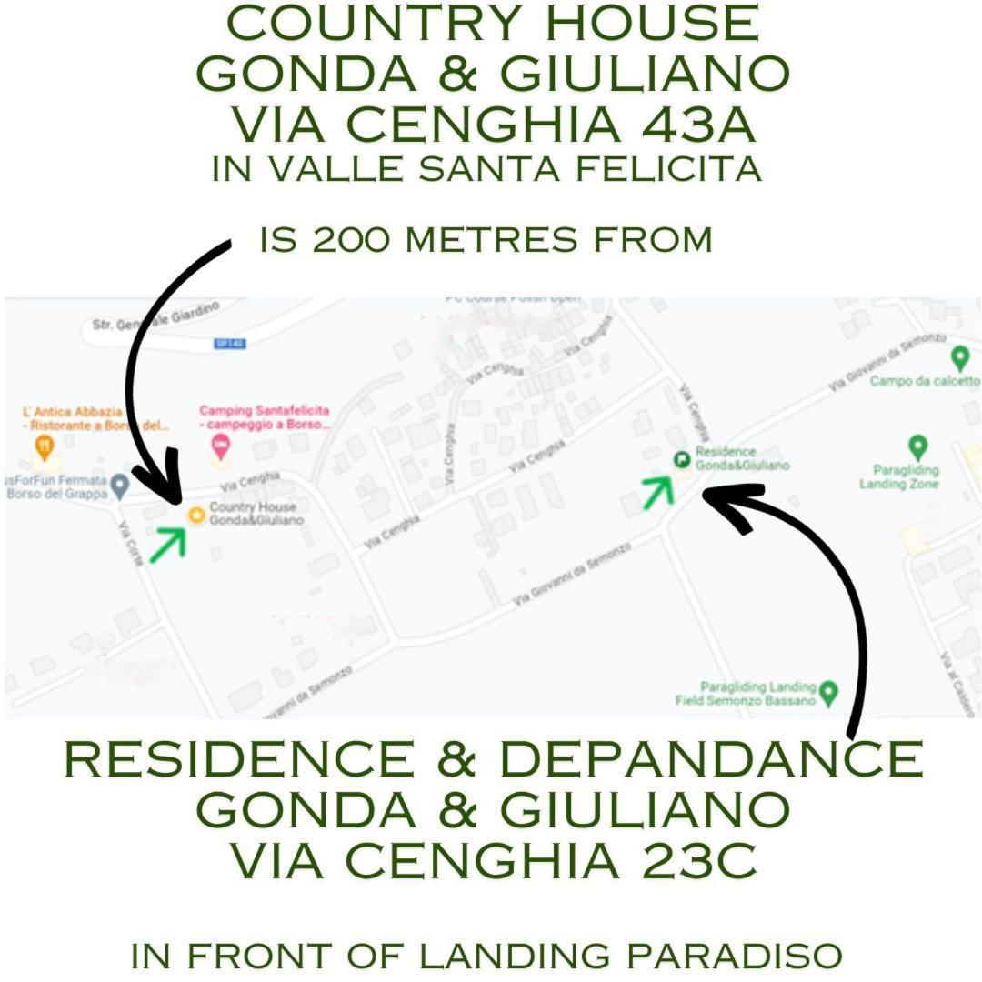 Residence Gonda&Giuliano Borso del Grappa Esterno foto